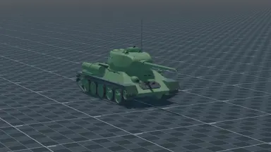 OT-34-85, perspective, in Multicrew Tank Combat