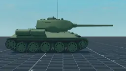 OT-34-85, right, in Multicrew Tank Combat