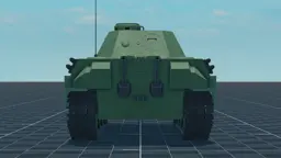 Panther D, back, in Multicrew Tank Combat
