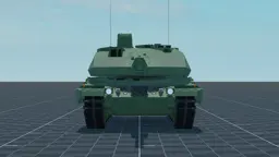 Panther EVO, front, in Multicrew Tank Combat