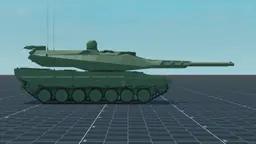 Panther EVO, right, in Multicrew Tank Combat