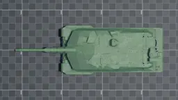 Panther EVO, top, in Multicrew Tank Combat