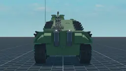 Panther G, back, in Multicrew Tank Combat