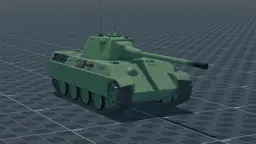 Panther II, perspective, in Multicrew Tank Combat