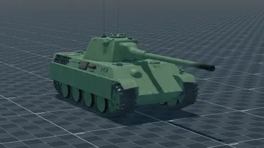 Panther II, perspective, in Multicrew Tank Combat