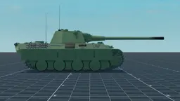 Panther II, right, in Multicrew Tank Combat