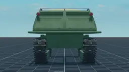 Plastun SN, back, in Multicrew Tank Combat