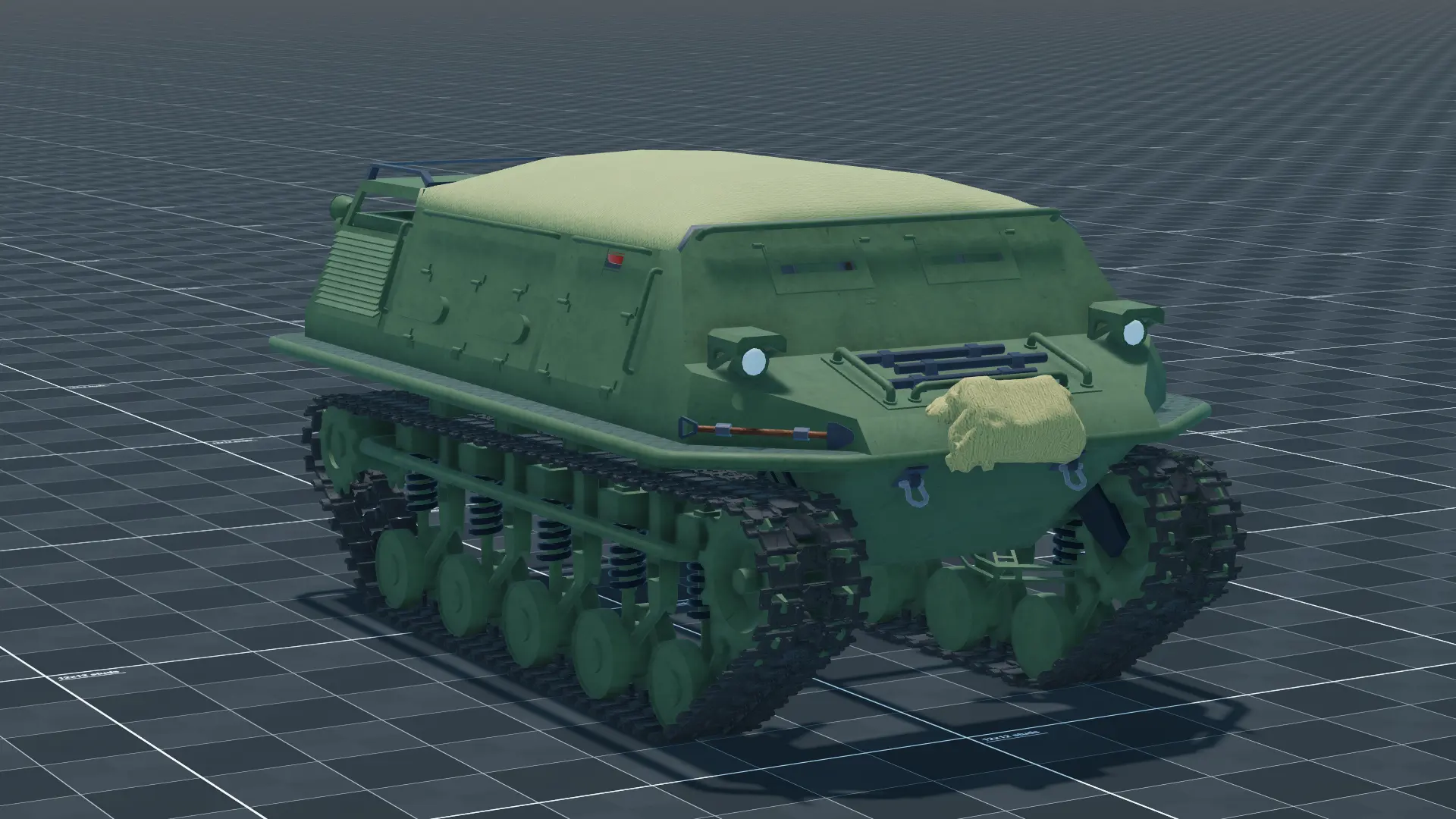 Plastun SN, perspective, in Multicrew Tank Combat