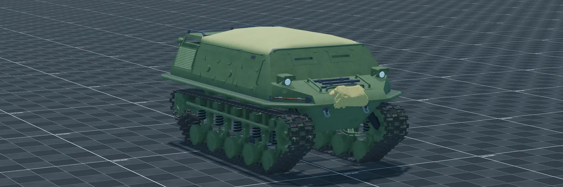 Plastun SN, perspective banner, in Multicrew Tank Combat