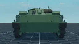 PT-76B, back, in Multicrew Tank Combat