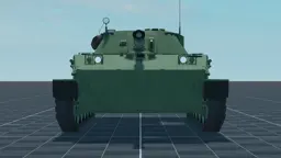 PT-76B, front, in Multicrew Tank Combat