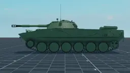 PT-76B, left, in Multicrew Tank Combat