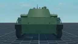 PT-76E, back, in Multicrew Tank Combat