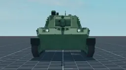 PT-76E, front, in Multicrew Tank Combat