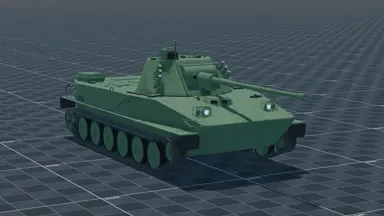 PT-76E, perspective, in Multicrew Tank Combat