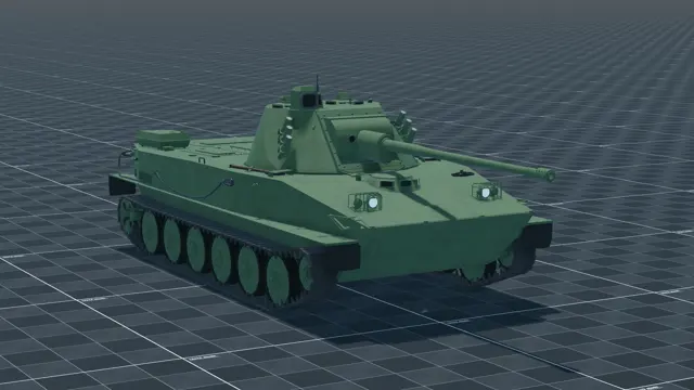 PT-76E, perspective, in Multicrew Tank Combat