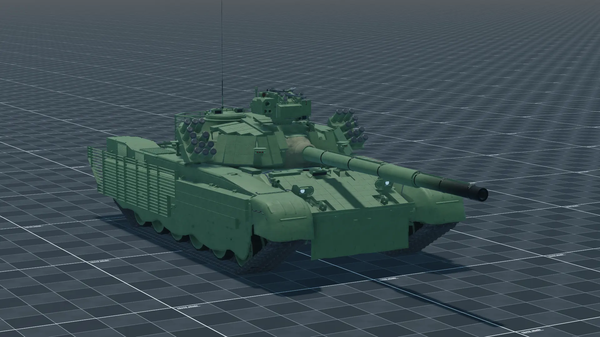 PT-91M2A1, perspective, in Multicrew Tank Combat