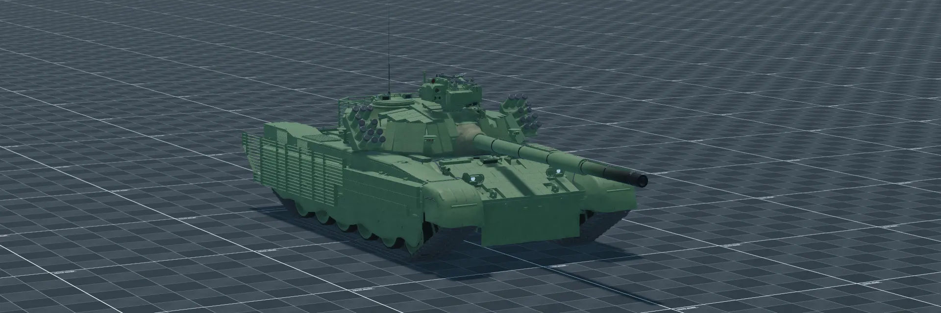 PT-91M2A1, perspective banner, in Multicrew Tank Combat