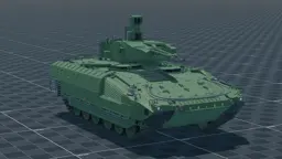 PUMA, perspective, in Multicrew Tank Combat