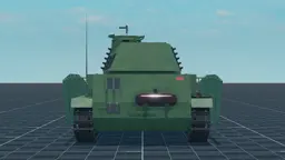 Pz IV Ausf. 1946, back, in Multicrew Tank Combat