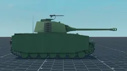 Pz IV Ausf. 1946, right, in Multicrew Tank Combat