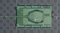 Pz IV Ausf. 1946, top, in Multicrew Tank Combat