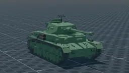 Pz IV H, perspective, in Multicrew Tank Combat