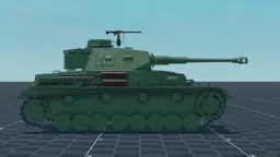 Pz IV H, right, in Multicrew Tank Combat