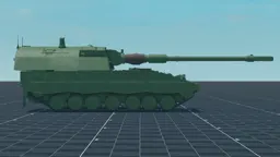 PzH-2000, right, in Multicrew Tank Combat