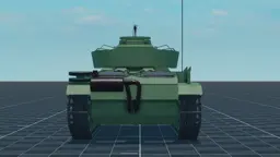 Pz.III M, back, in Multicrew Tank Combat