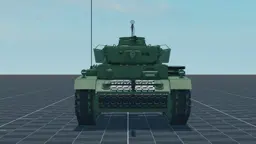 Pz.III M, front, in Multicrew Tank Combat
