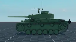 Pz.III M, left, in Multicrew Tank Combat