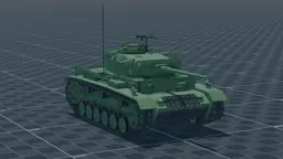 Pz.III M, perspective, in Multicrew Tank Combat