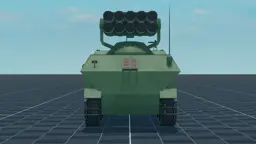 Pz.W.42, back, in Multicrew Tank Combat