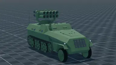 Pz.W.42, perspective, in Multicrew Tank Combat