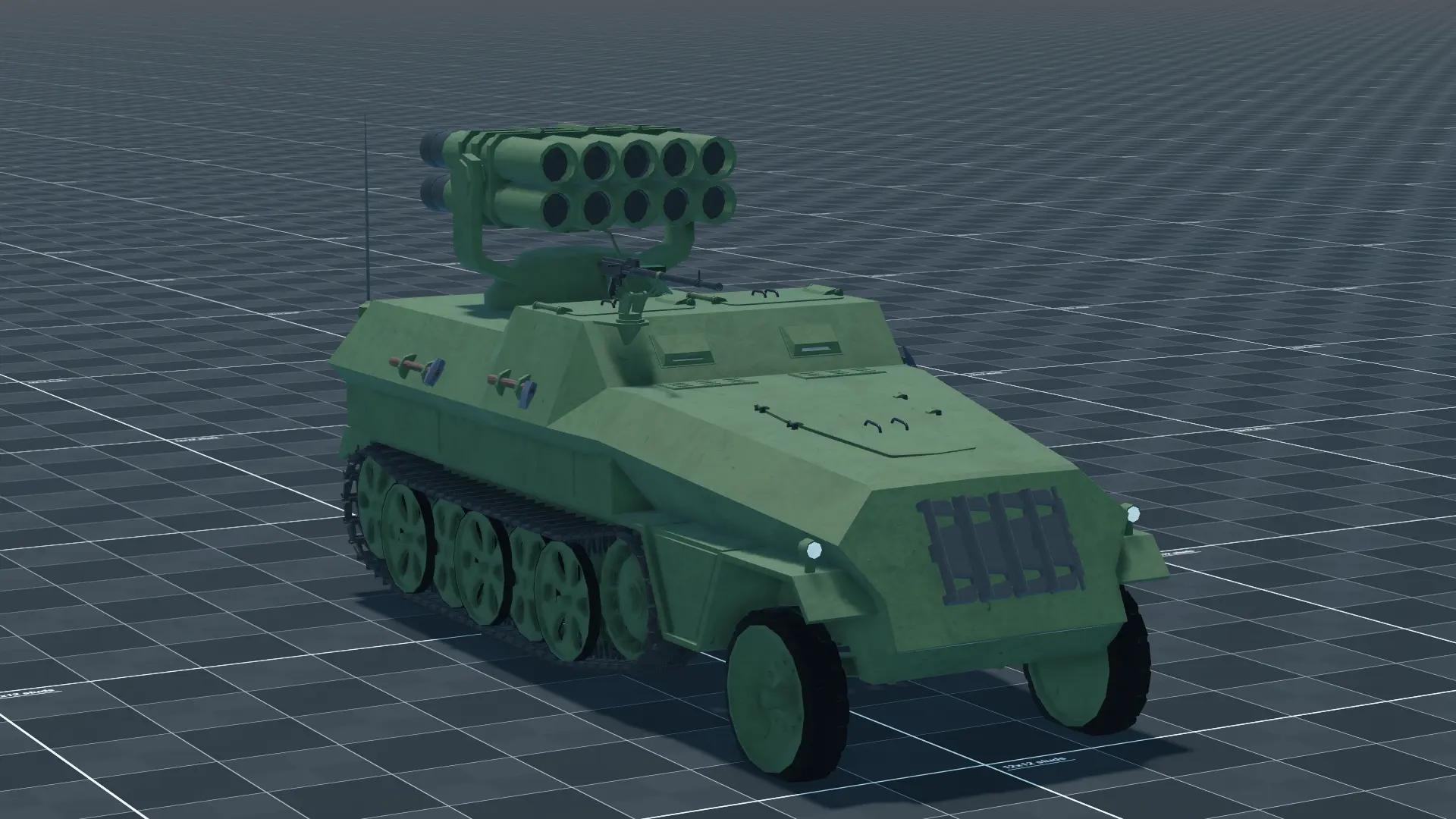 Pz.W.42, perspective, in Multicrew Tank Combat