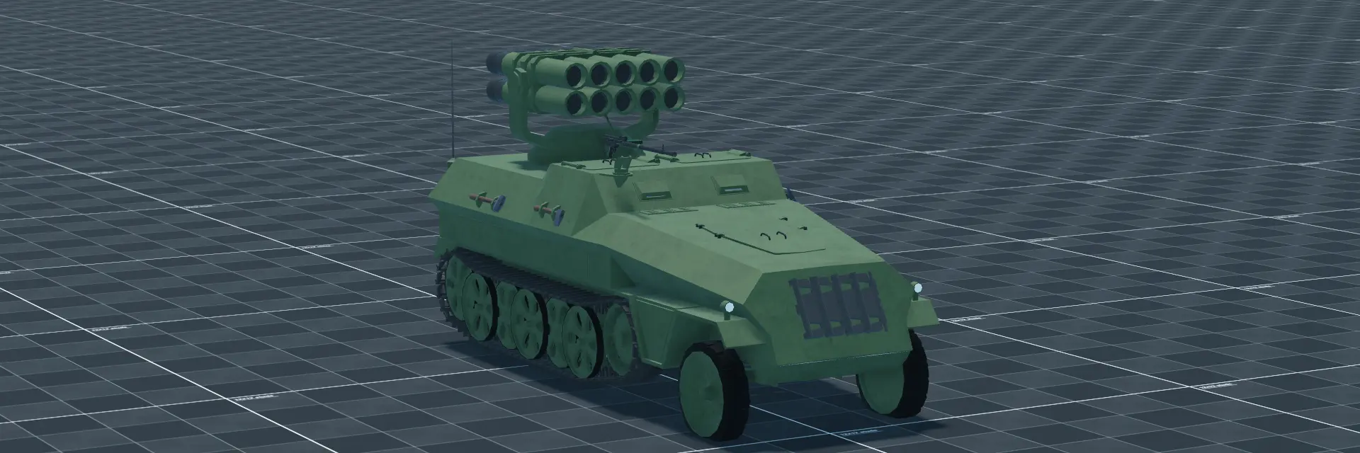 Pz.W.42, perspective banner, in Multicrew Tank Combat