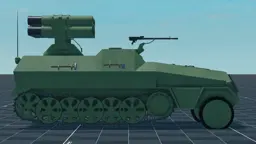 Pz.W.42, right, in Multicrew Tank Combat