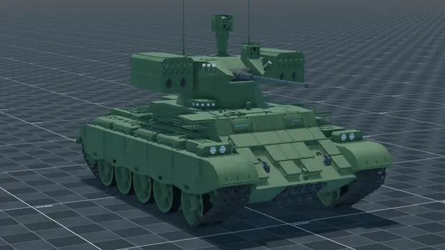 QN506, perspective, in Multicrew Tank Combat