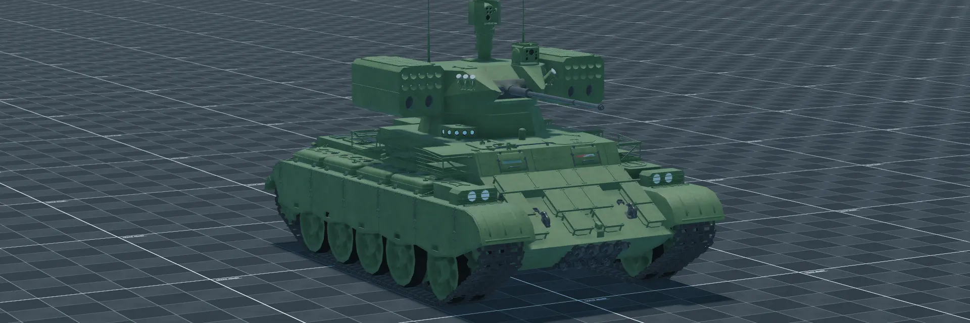 QN506, perspective banner, in Multicrew Tank Combat