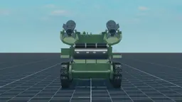 RBT-5, back, in Multicrew Tank Combat