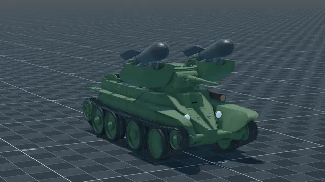 RBT-5, perspective, in Multicrew Tank Combat