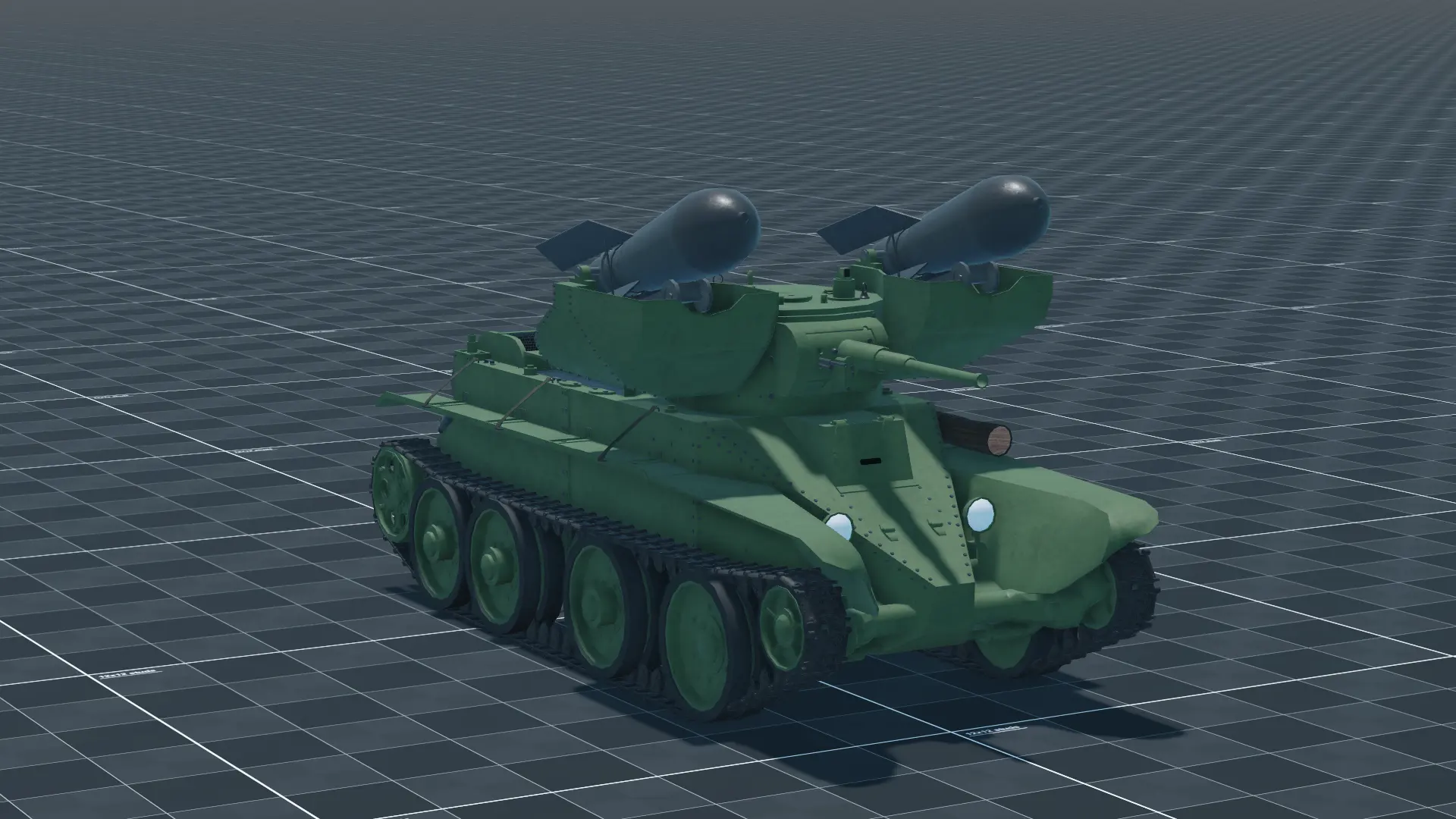 RBT-5, perspective, in Multicrew Tank Combat