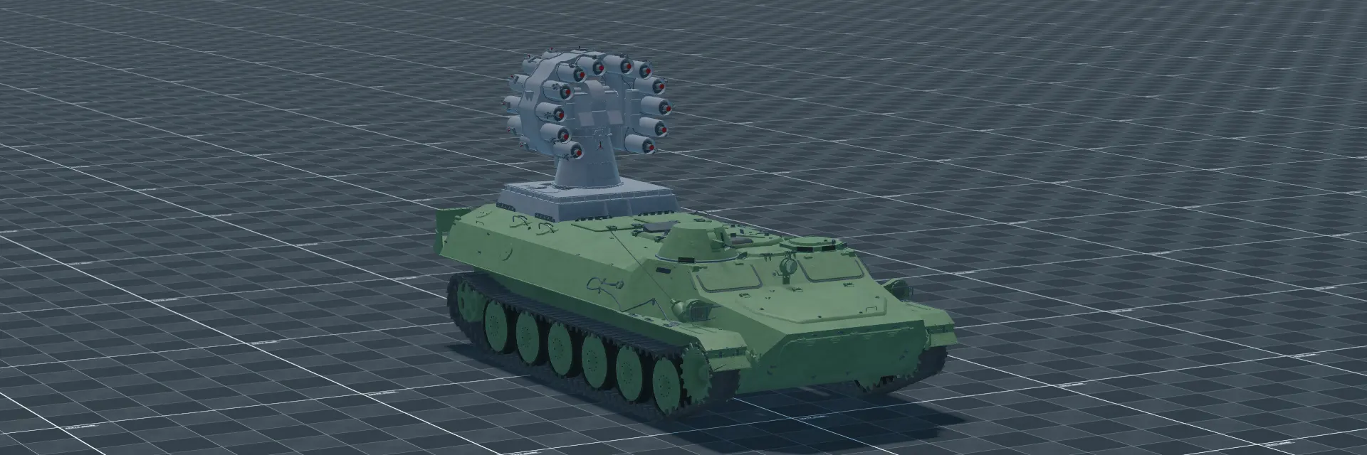 RBU-6000 MT-LB, perspective banner, in Multicrew Tank Combat