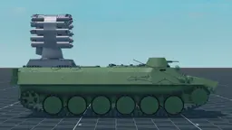 RBU-6000 MT-LB, right, in Multicrew Tank Combat
