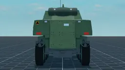 Rosomak, back, in Multicrew Tank Combat