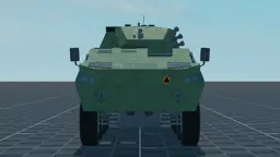 Rosomak, front, in Multicrew Tank Combat