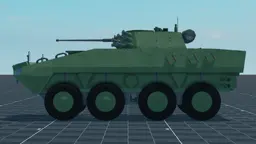 Rosomak, left, in Multicrew Tank Combat