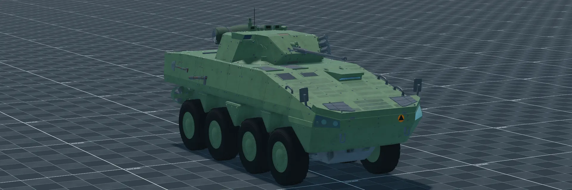 Rosomak, perspective banner, in Multicrew Tank Combat