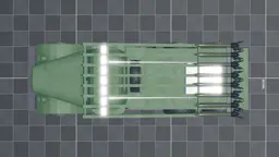 RSZO-1, top, in Multicrew Tank Combat